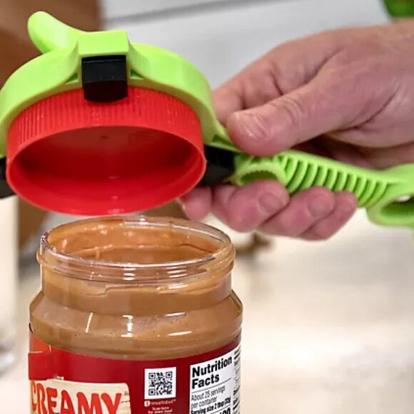 Kuhn Rikon 5-in-1 Jar & Bottle Opener NEW TANGERINE - Picture 3 of 4